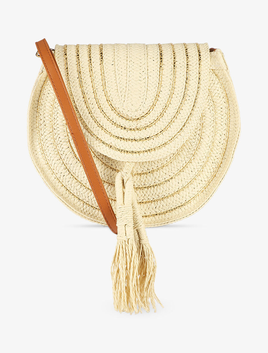 Sac rond Joanna - Beige clair - 1