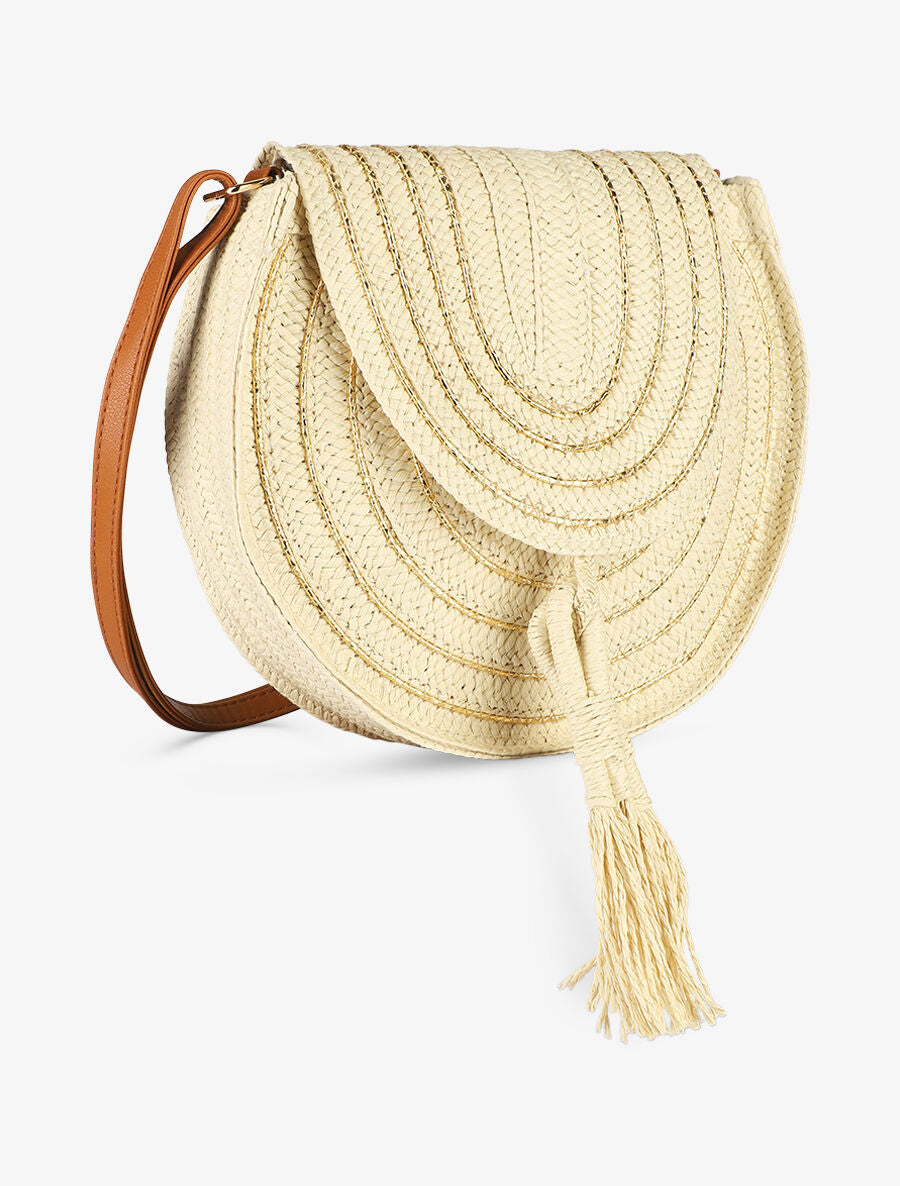 Sac rond Joanna - Beige clair - 3