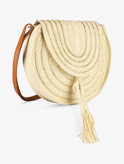 Sac rond Joanna - Beige clair - 3