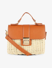 Sac à main Elisa - Camel/beige - 1