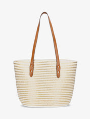 Sac cabas Eugénie - Beige - 1
