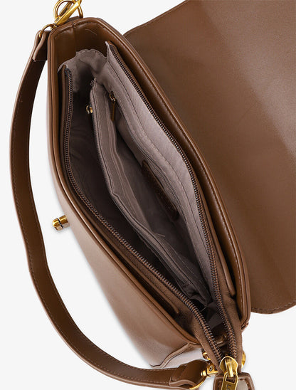 Sac besace Serena - Marron - 4