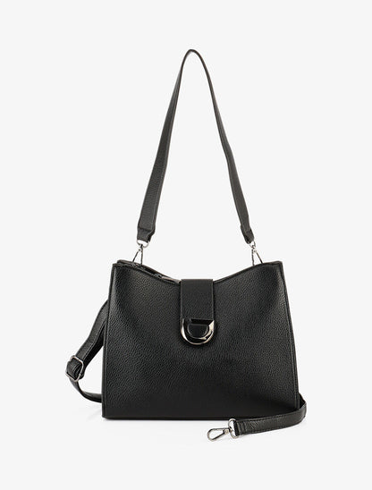 Sac à main Georgina - Noir - 5