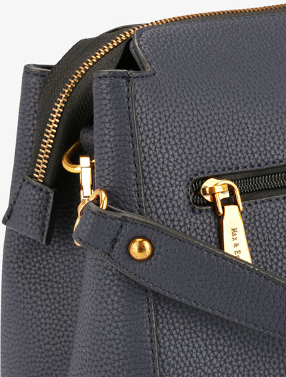 Sac à main Zoé - Bleu marine - 4