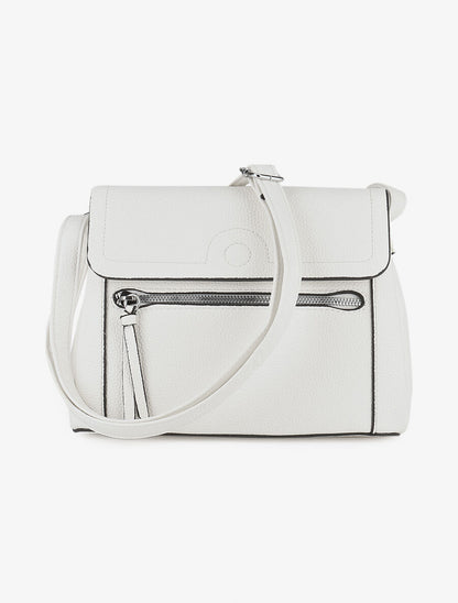 Sac bandoulière Alicia - Blanc - 1