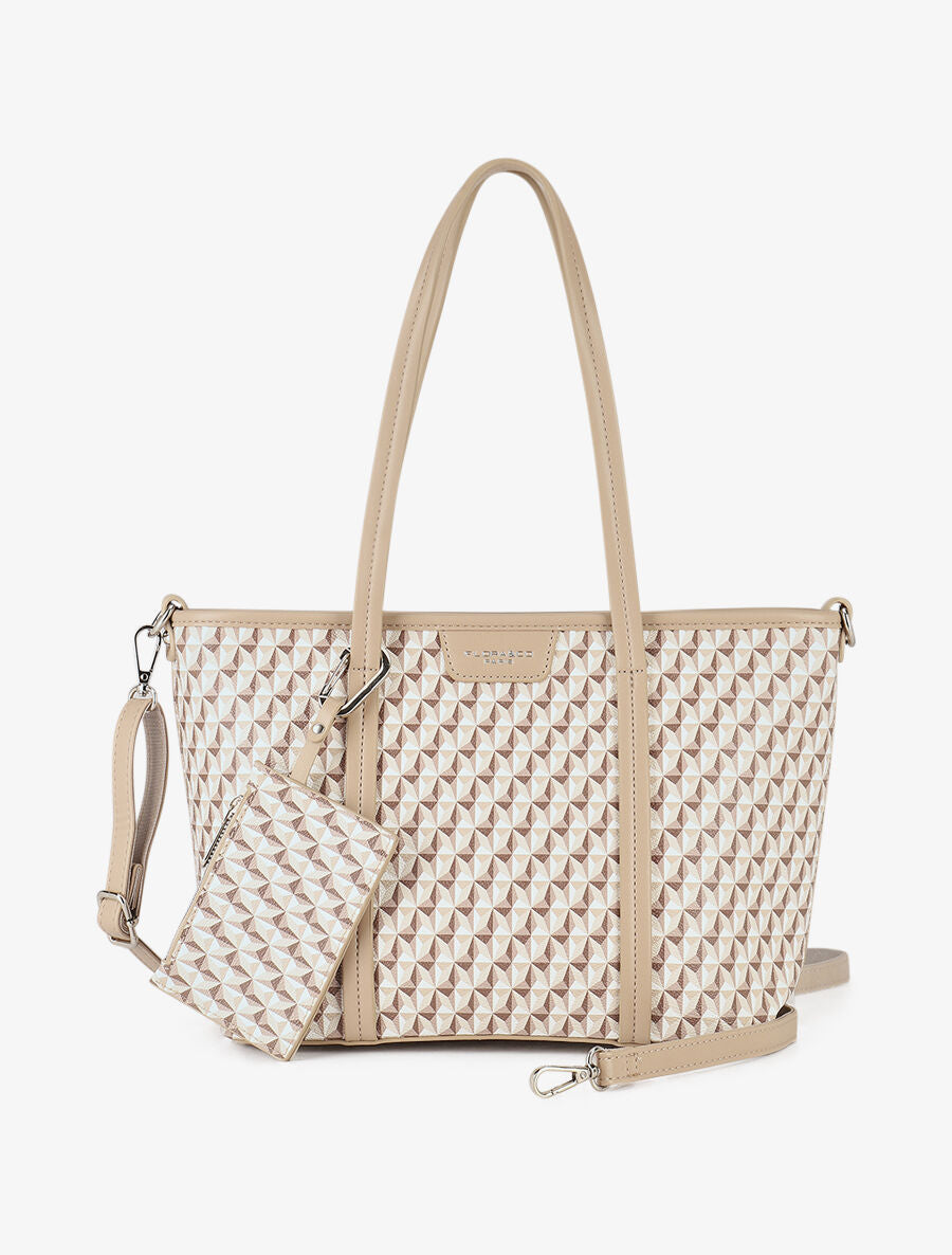 Sac cabas Viola - Beige - 1