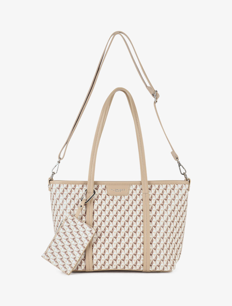 Sac cabas Viola - Beige - 3