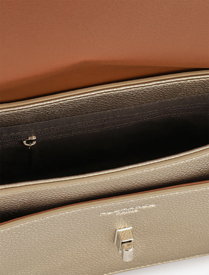 Sac à main Lena - Taupe nacré - 4