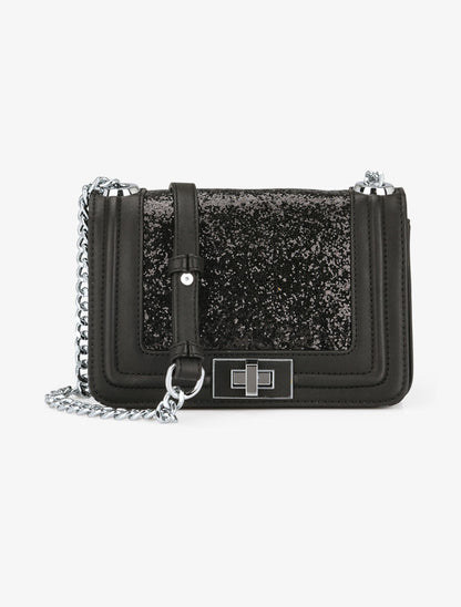 Sac besace Léna - Noir - 1