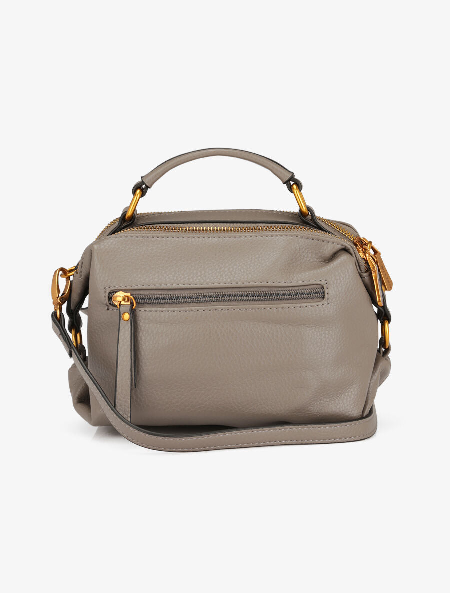 Sac besace Mélanie - Gris - 3
