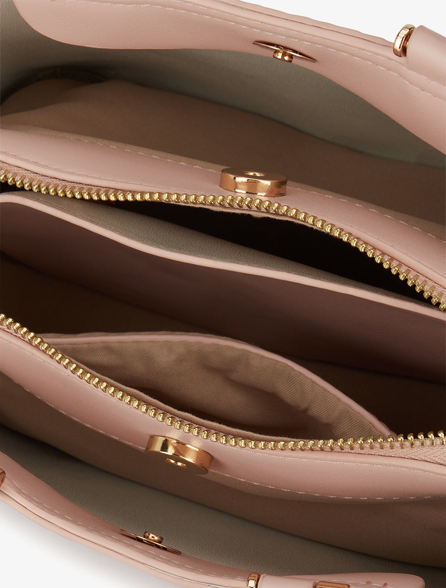 Sac à main April - Rose - 4