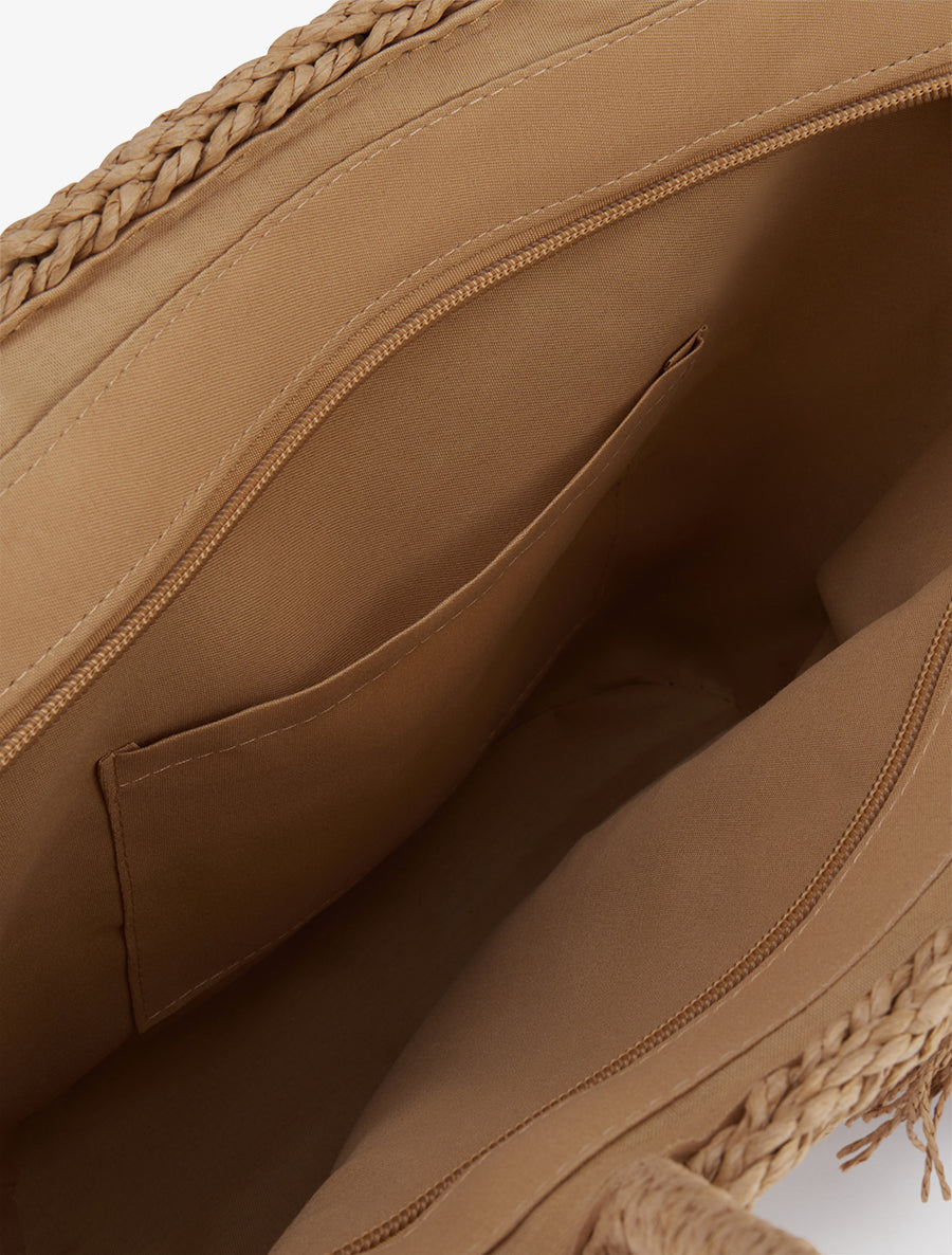 Sac cabas Caroline - Taupe - 4