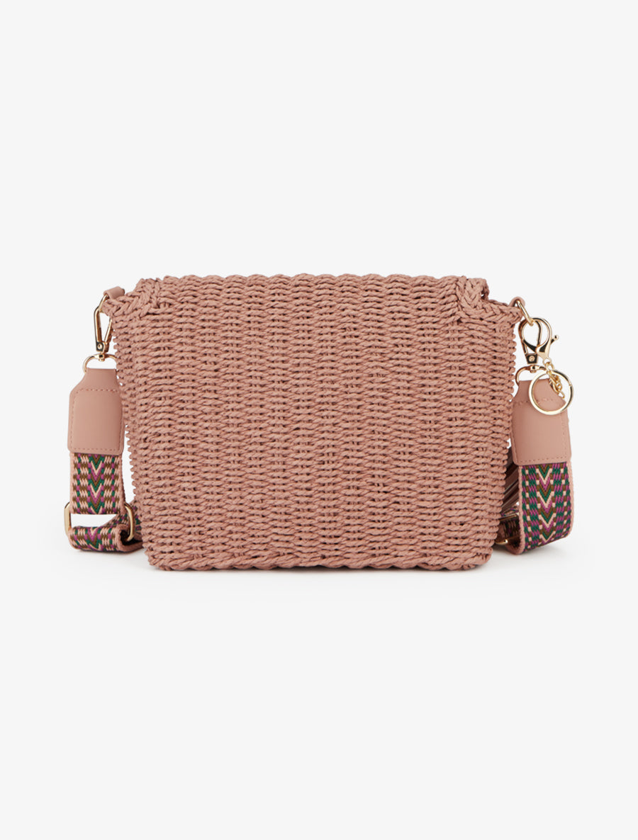 Sac besace Ariane - Vieux rose - 2