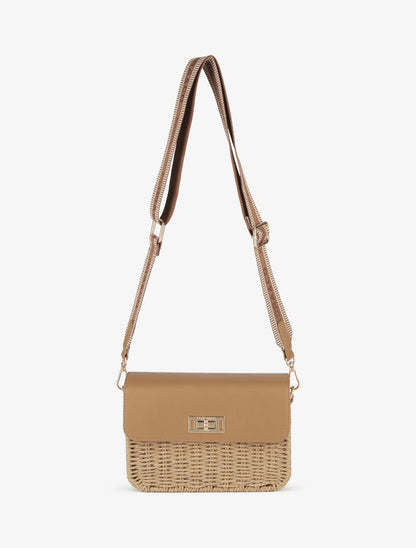 Sac besace Amandine - Camel - 3