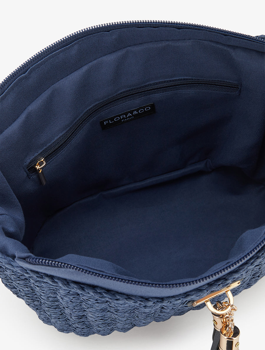 Sac besace Pénélope - Bleu - 4