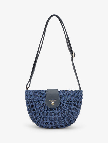 Sac besace Laëtitia - Bleu - 3