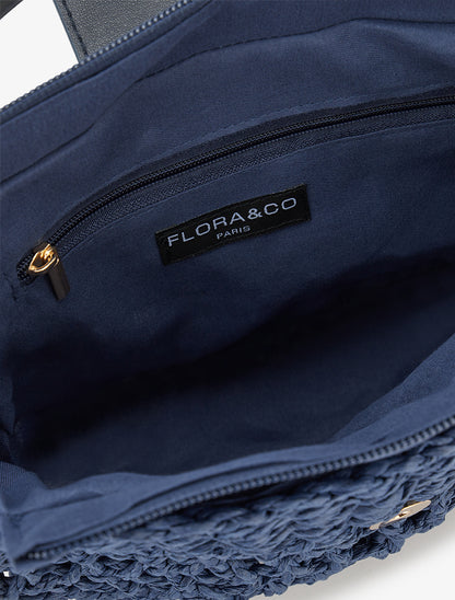 Sac besace Laëtitia - Bleu - 4