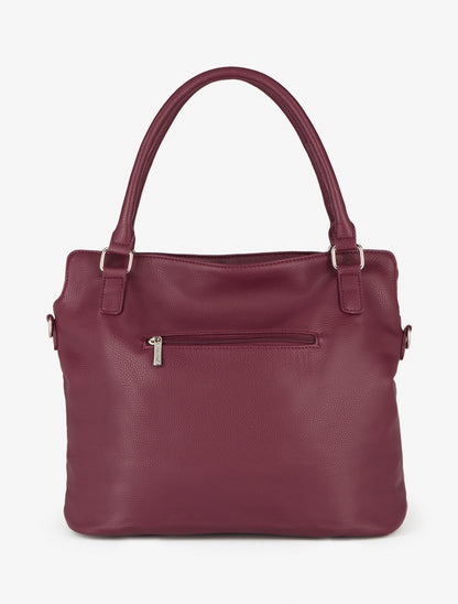 Sac cabas Eugénie - Prune - 2