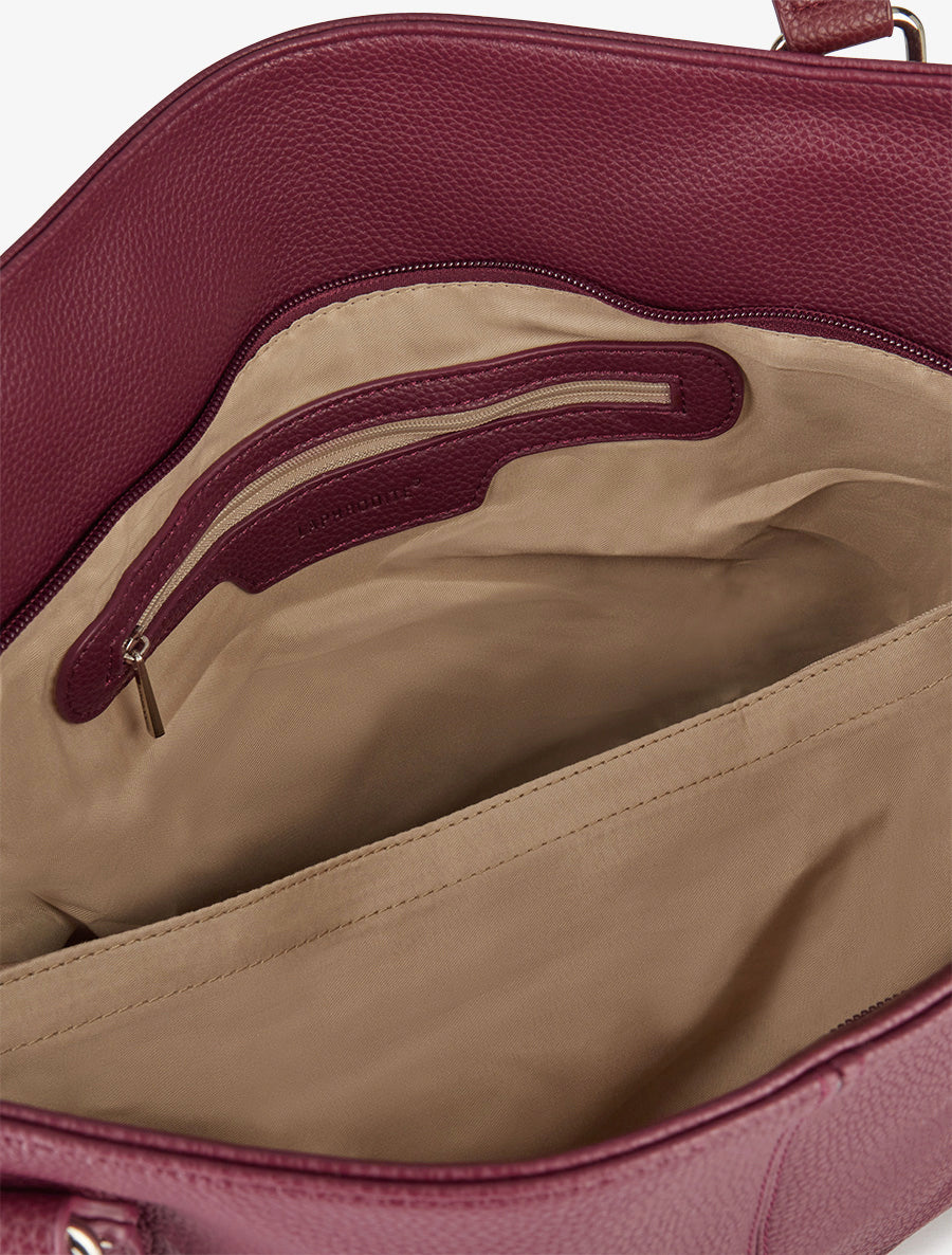 Sac cabas Eugénie - Prune - 4