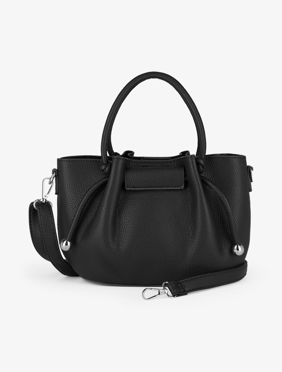 Sac besace Blanche - Noir - 1