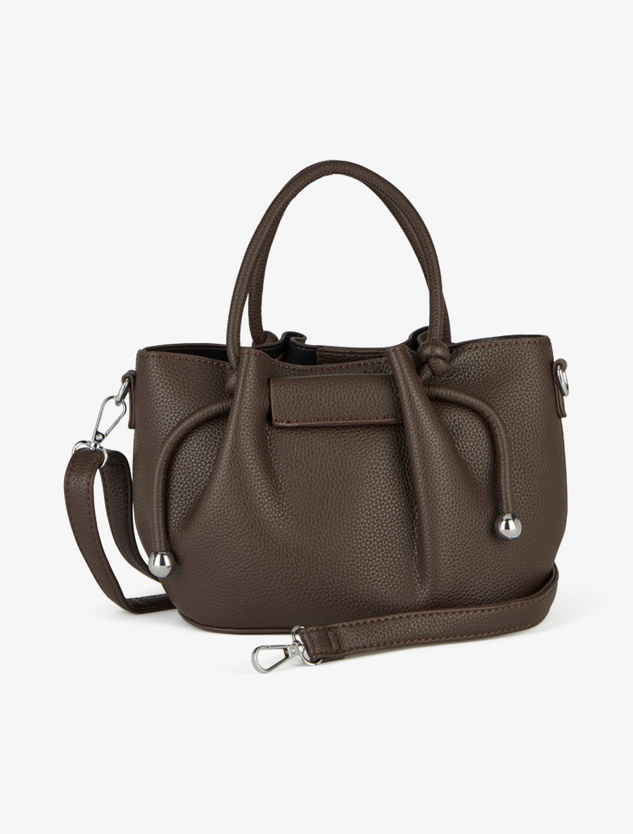 Sac besace Blanche - Marron - 1