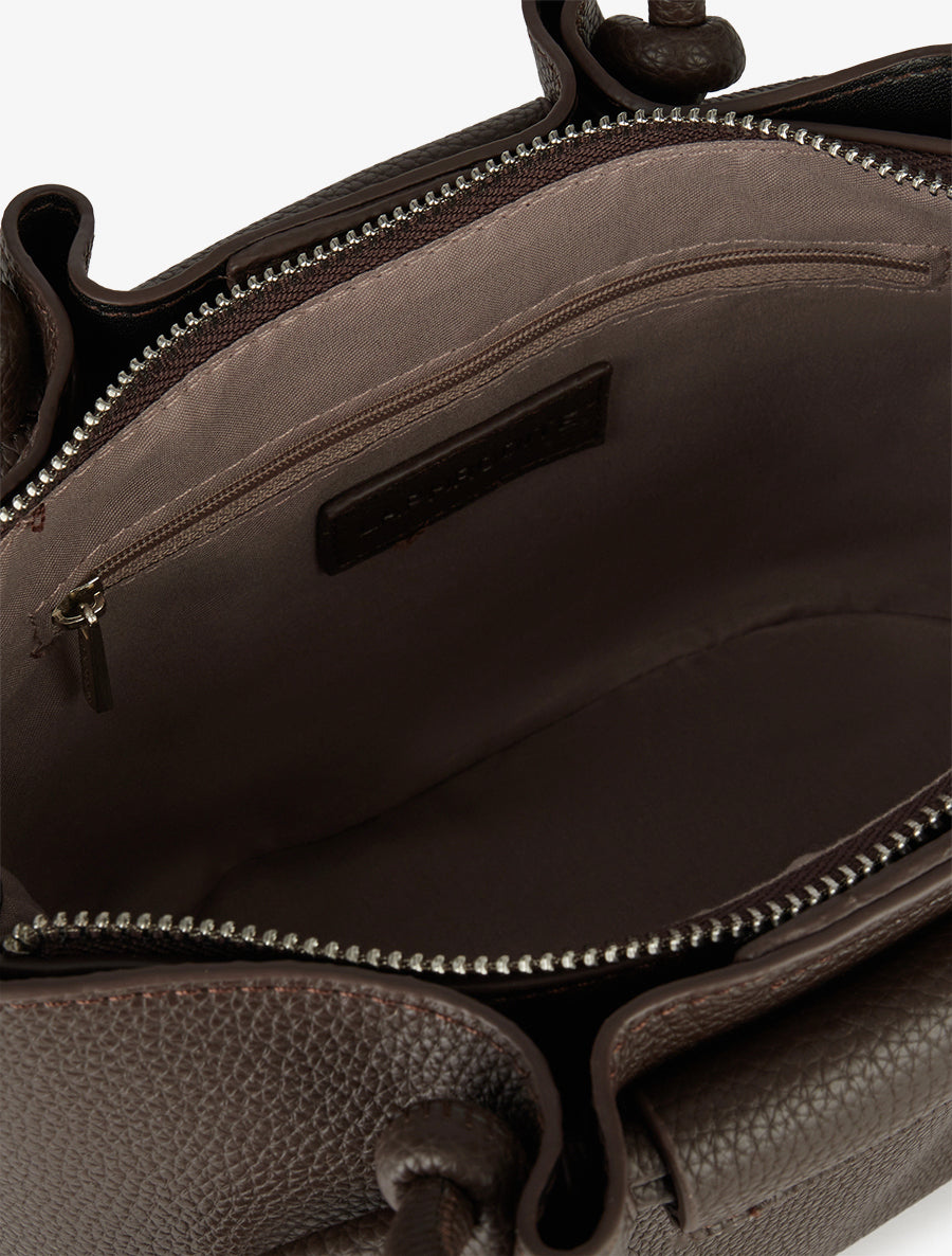 Sac besace Blanche - Marron - 4
