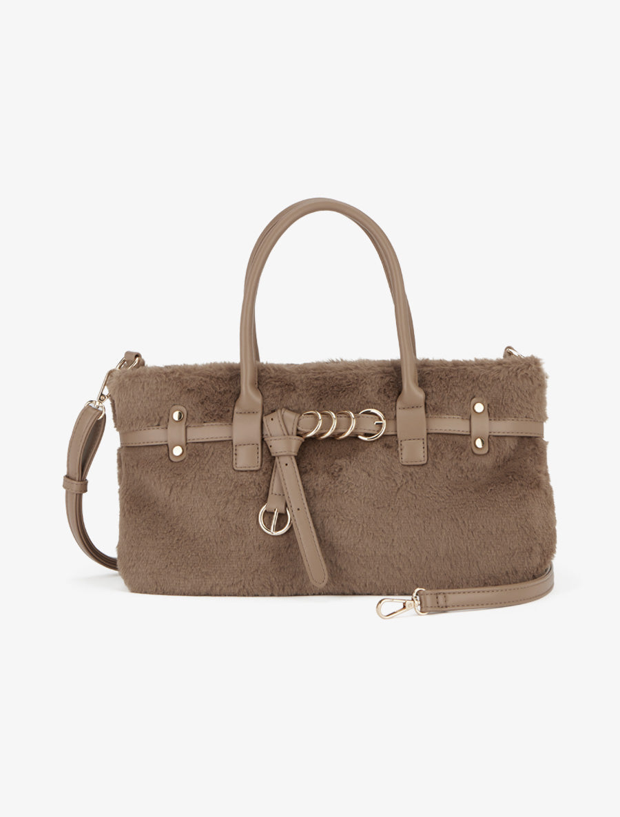 Sac besace Amy - Taupe - 1