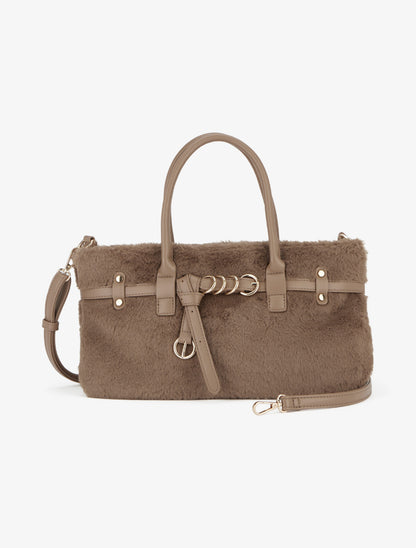 Sac besace Amy - Taupe - 1