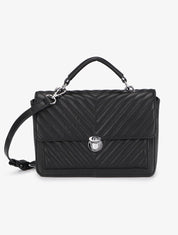 Sac besace Rose - Noir - 1