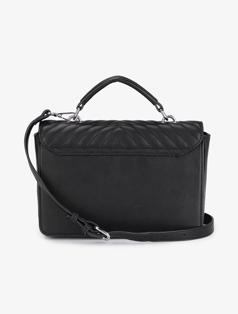 Sac besace Rose - Noir - 3