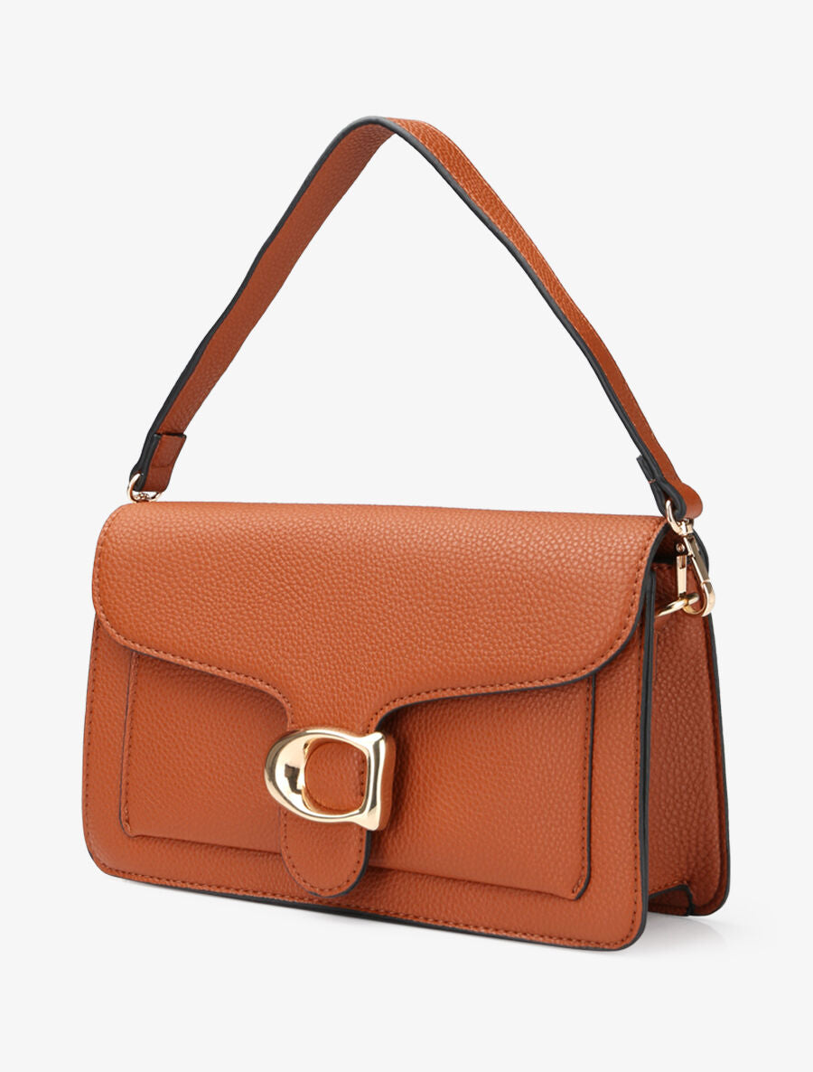 Sac bandoulière Dominique - Camel - 2
