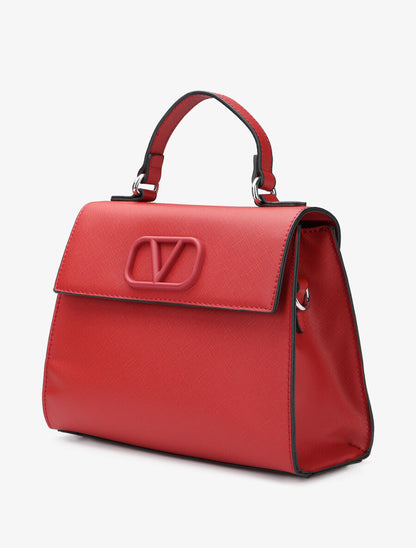 Sac besace Clarence - Rouge - 2