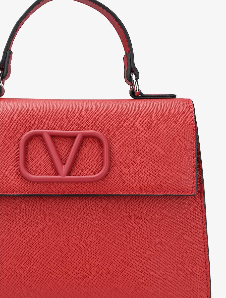 Sac besace Clarence - Rouge - 4