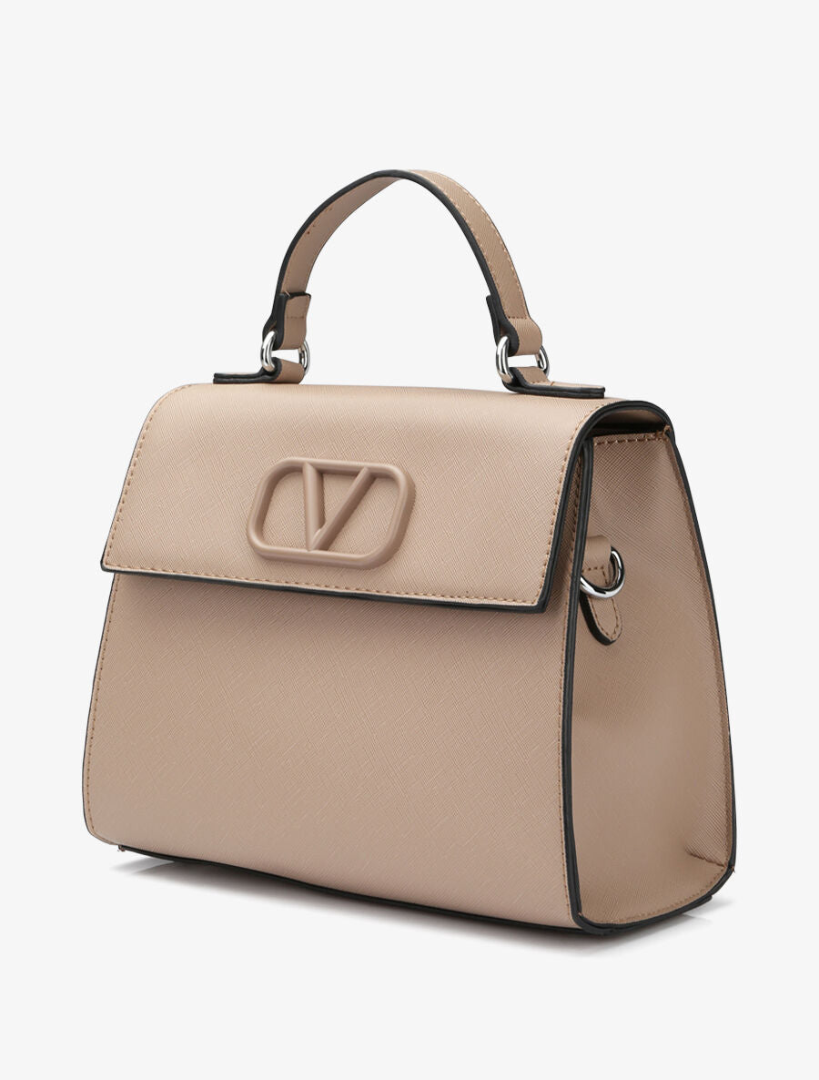 Sac besace Clarence - Taupe - 2