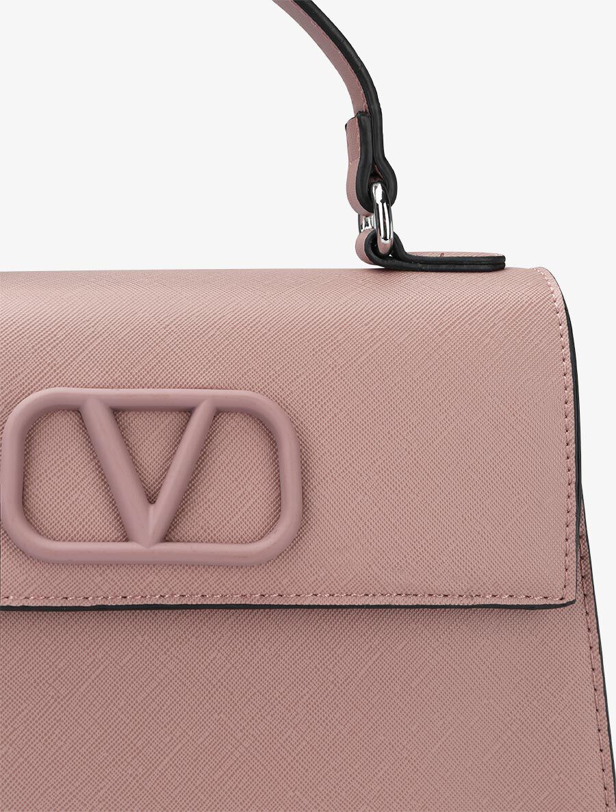 Sac besace Clarence - Vieux rose - 4