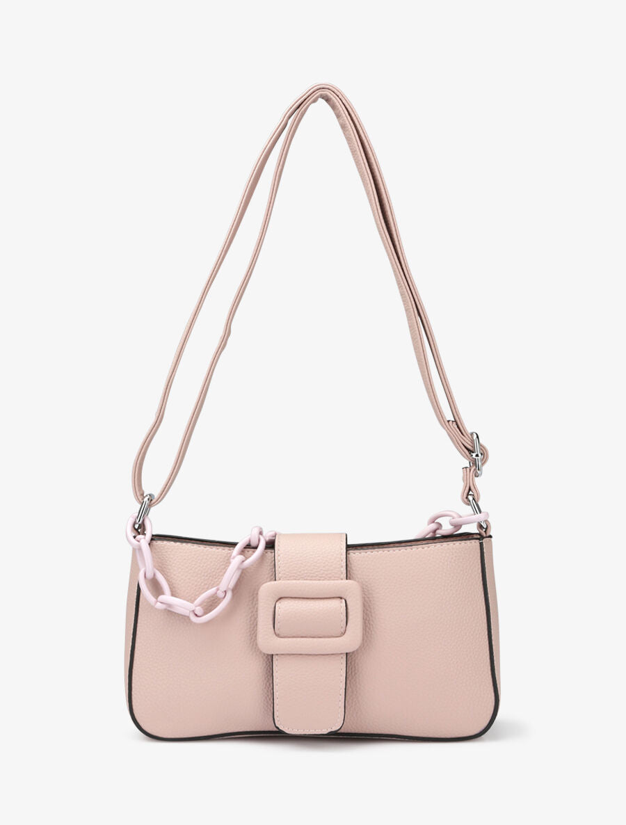 Sac besace Amandine - Taupe - 1