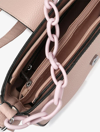 Sac besace Amandine - Taupe - 5