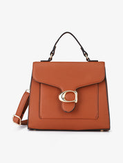 Sac besace Anémone - Camel - 1