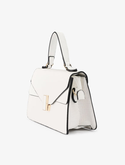 Sac besace Amalia - Blanc - 2