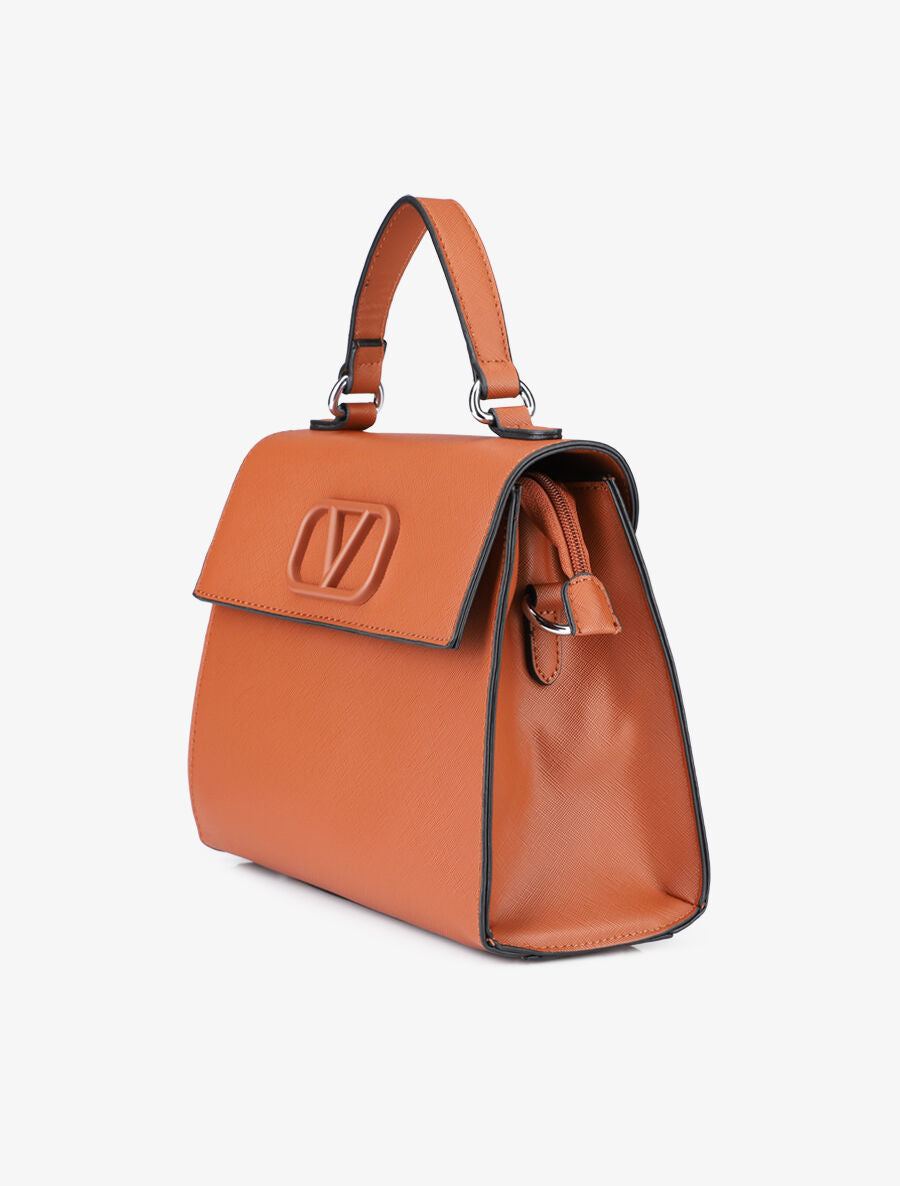 Sac besace Clarence - Camel - 2