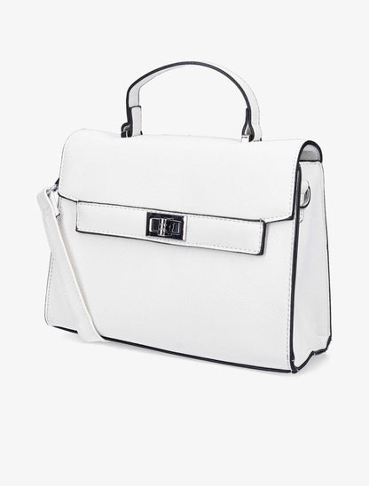 Sac besace Suzanne - Blanc - 2
