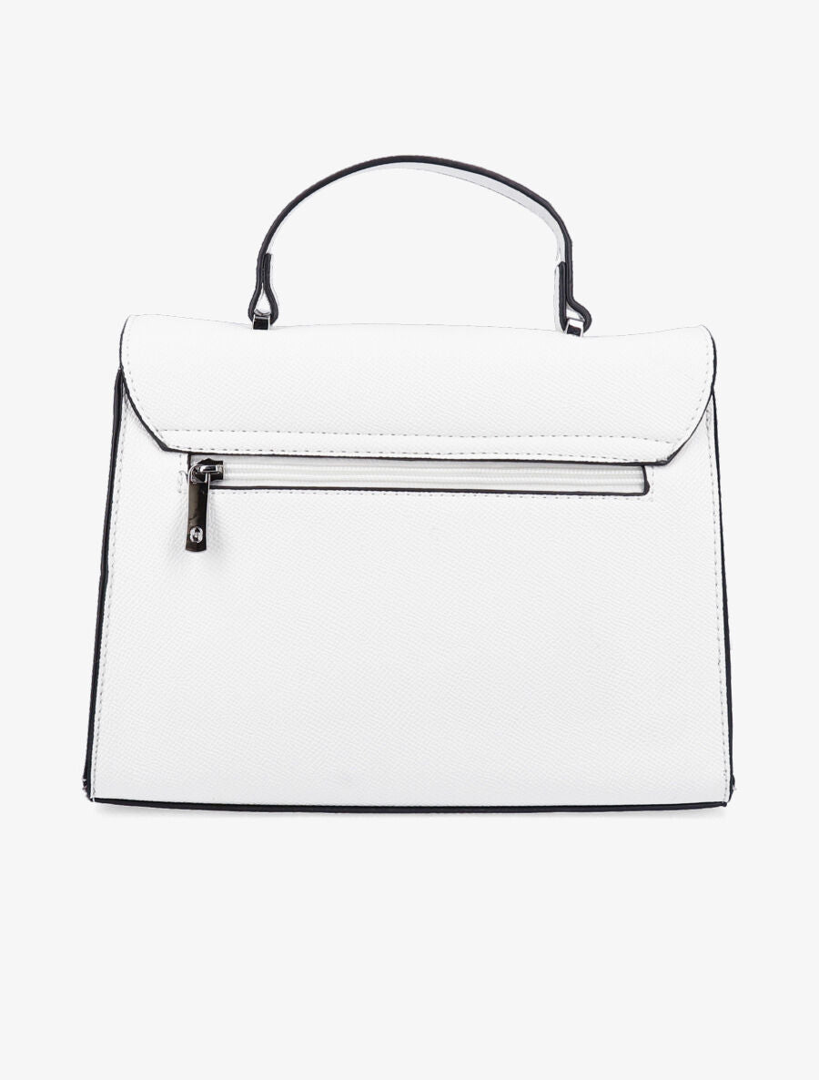 Sac besace Suzanne - Blanc - 3