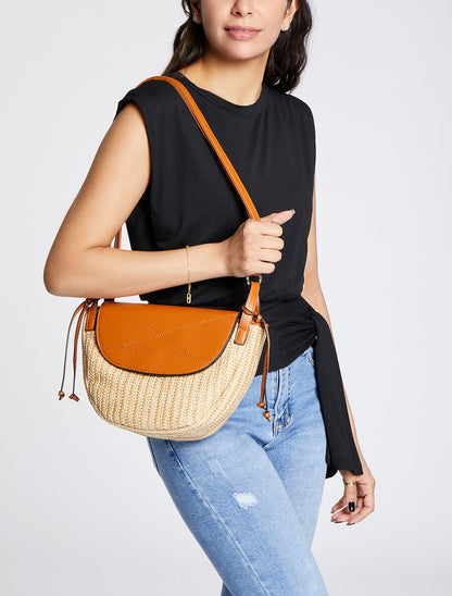 Sac besace Justina - Camel - 5