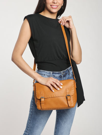 Sac besace Kylie - Moutarde - 5