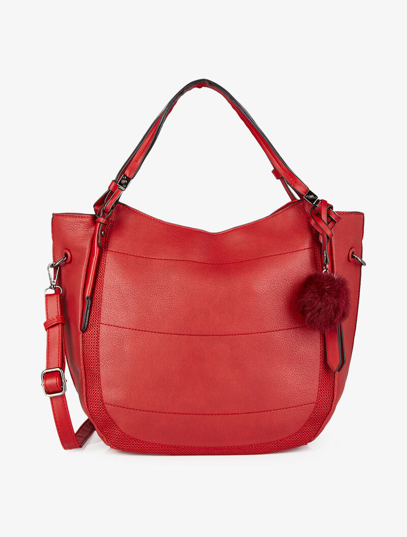 Sac cabas Maddy - Rouge - 1