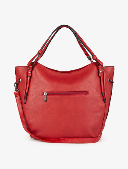 Sac cabas Maddy - Rouge - 3