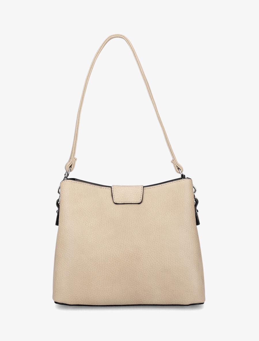 Sac besace Lucile - Beige - 3