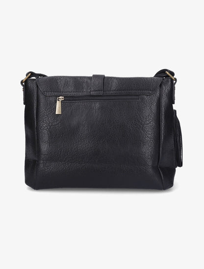 Sac besace Leslie - Noir - 3