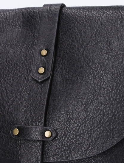 Sac besace Leslie - Noir - 4