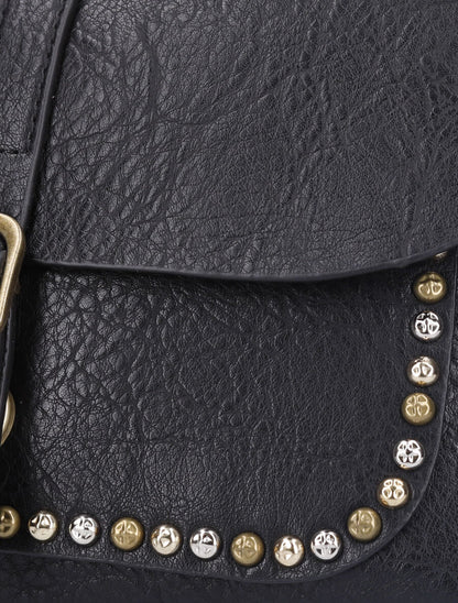 Sac besace Laulette - Noir - 4